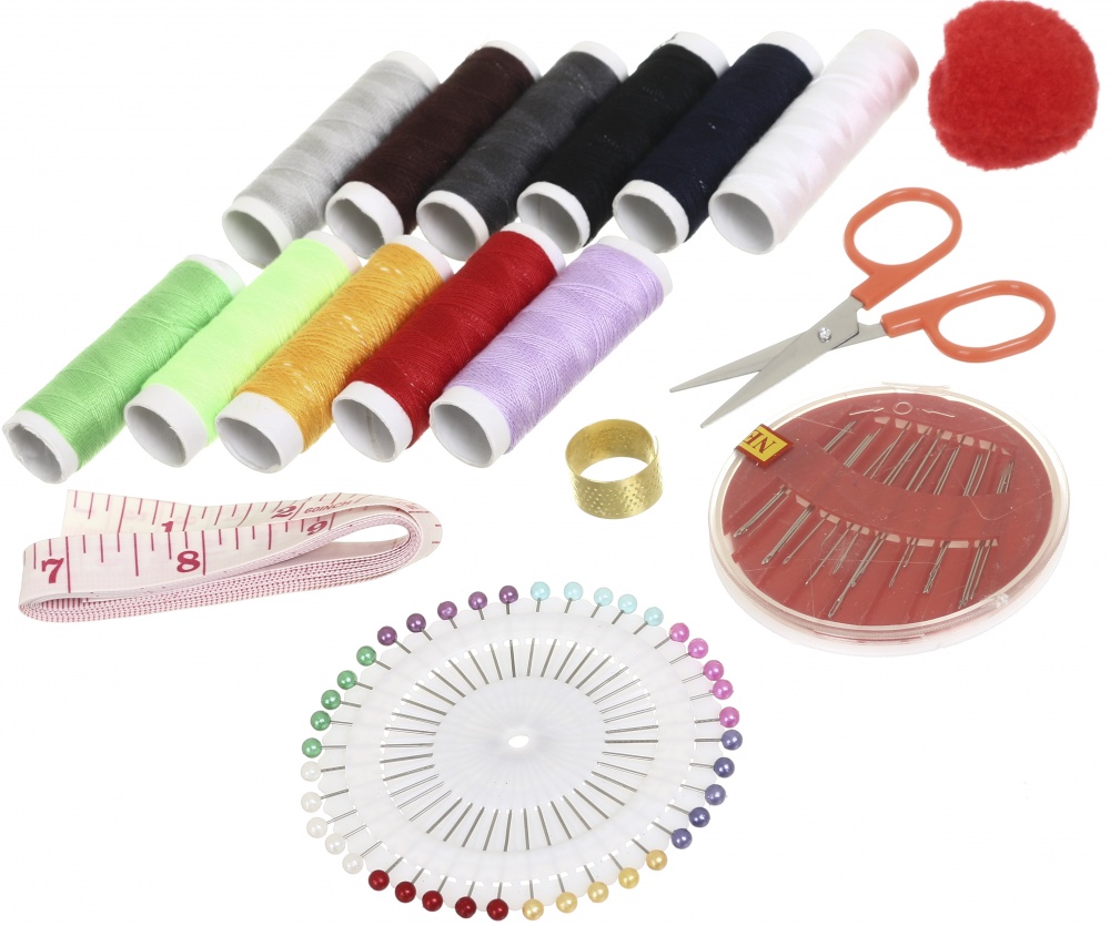 Набір швейний у сумці 250 г