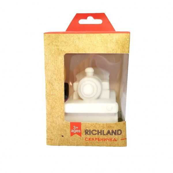 Набор для творчества копилка-раскраска Паровозик Річ-Ленд 