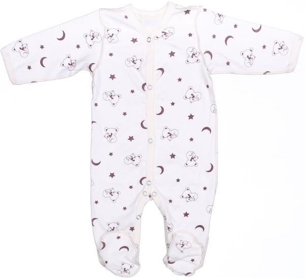 Комбінезон дитячий Bambinelli Ведмедик р.56 білий із малюнком 