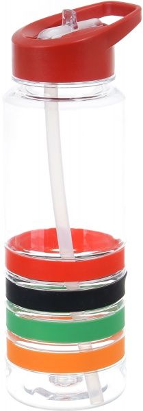 Пляшка для води Modern 0,75 л червоний Flamberg