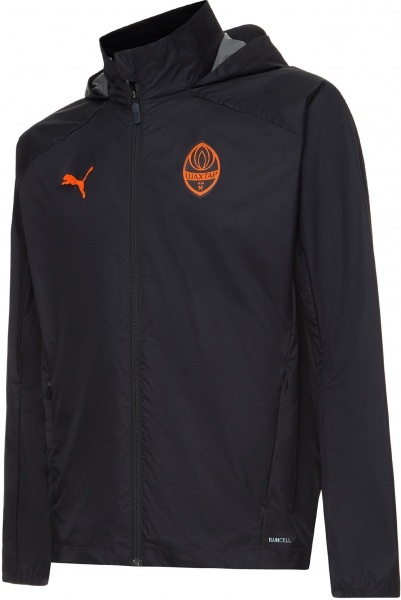 Ветровка Puma FCSD Pro Training Rain Jkt 76487202 р.S черный