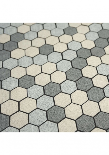 Декоративна панель EMERGO самоклеюча Шестикутник Синій XS Home Inspire 