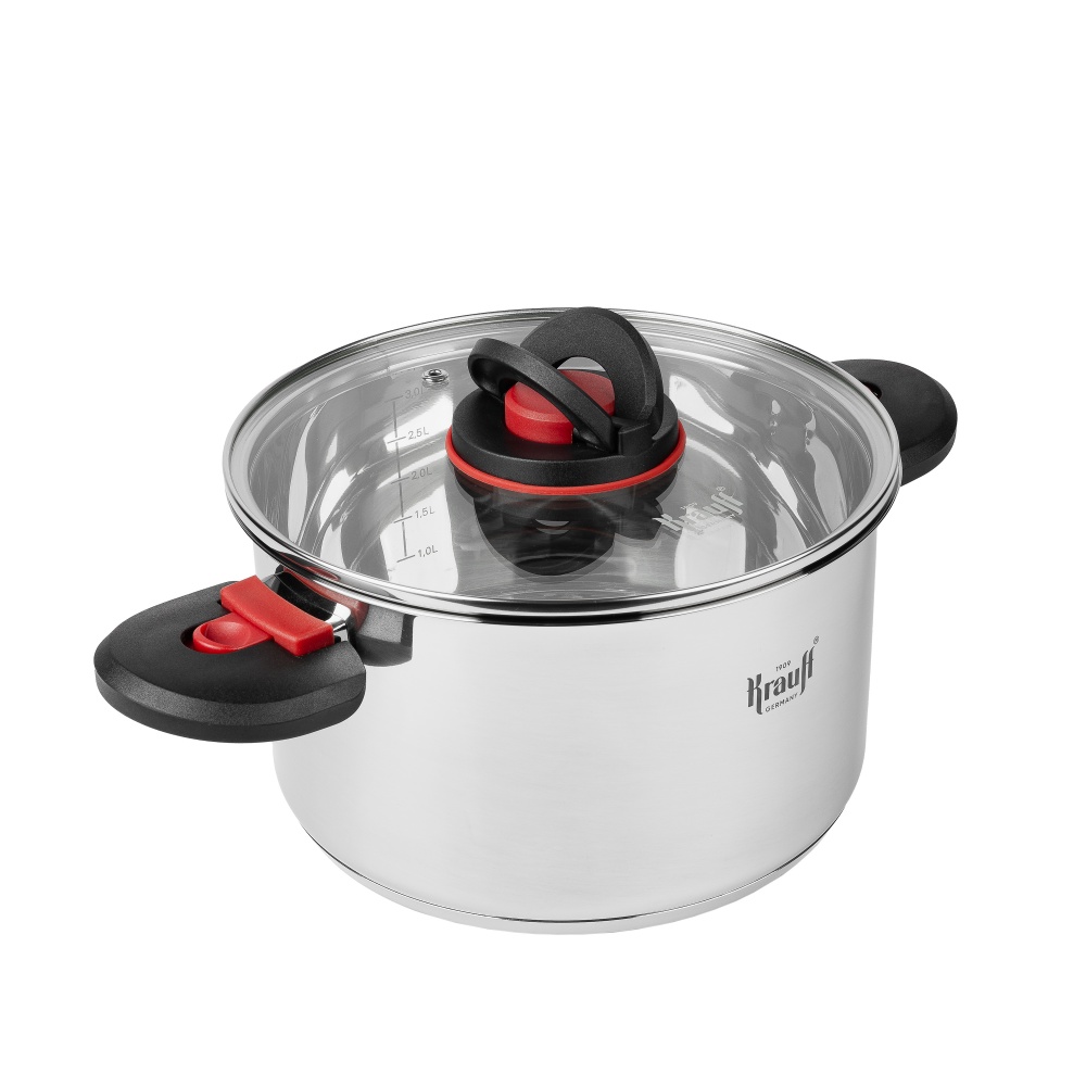 Кастрюля с крышкой Krauff Prime Chef 2,7 л 26-303-019