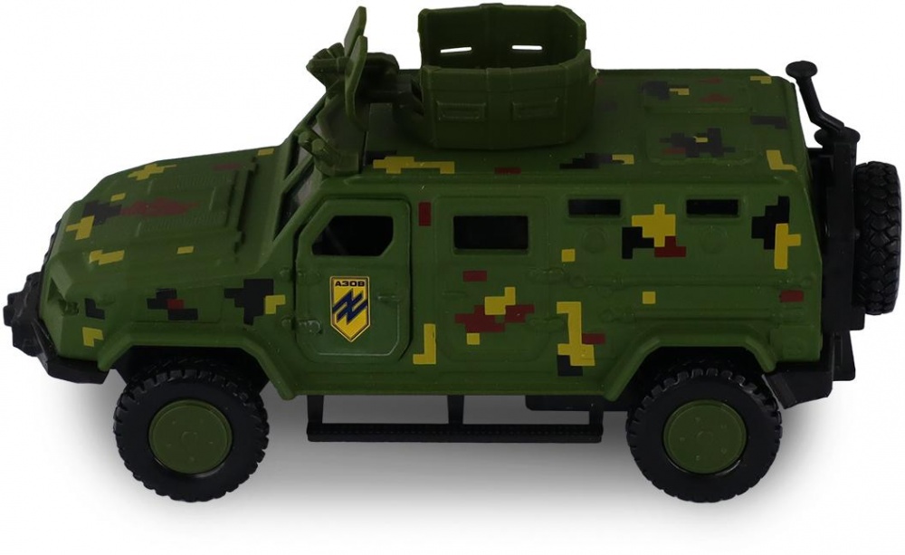 Автомодель TechnoDrive Шеврони Героїв Козак 2М1 АЗОВ KS450-2