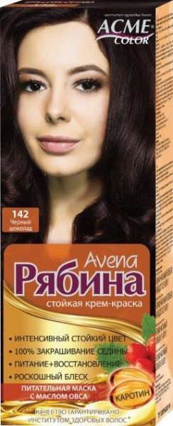 Фарба для волосся Acme Color Горобина №142 чорний шоколад