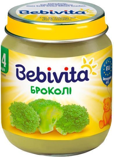 Пюре Bebivita Брокколи 125 г 9007253104166 