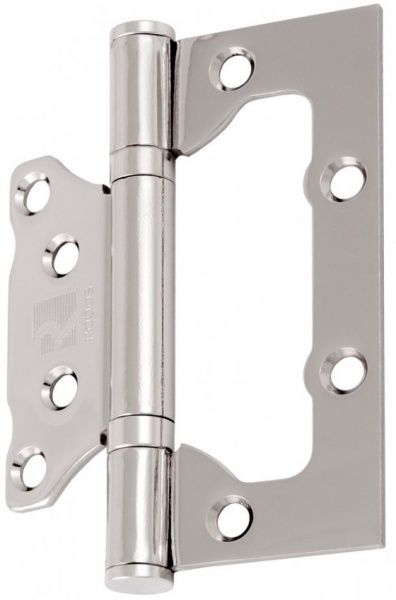 Петля Rodos PN 100*75 CP бабочка d12x100x75x2,5 мм хром универсальная 3 шт.