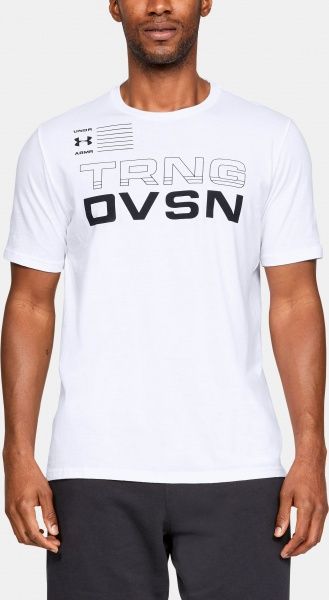 Футболка Under Armour UA TRNG DVSN SS 1329597-100 2XL білий
