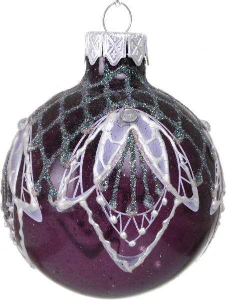 Шар новогодний Декор-престиж d 60 мм в ассортименте