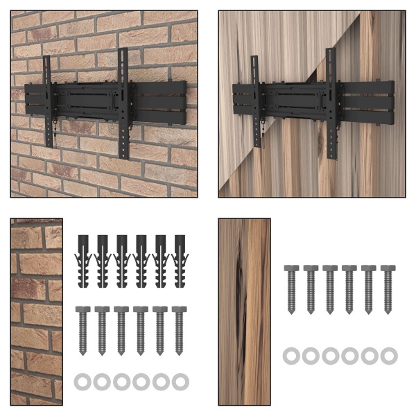 Крепление для телевизора HausMark TWRA-444 поворотно-наклонные 50