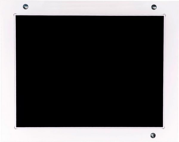 Дзеркало Aqua Rodos Беатріче 100 біле патина хром 