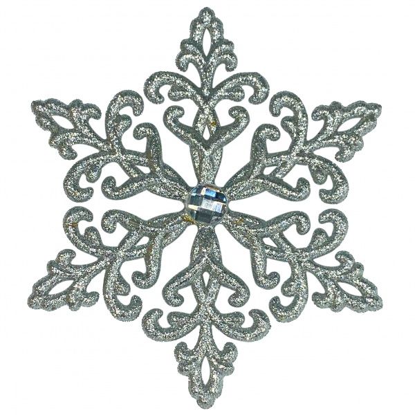 Подвеска MISLT Снежинка Кристалл CV000-4 5 см