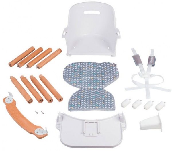 Стульчик для кормления Lionelo Koen 2 в 1 желтый LO.KO02