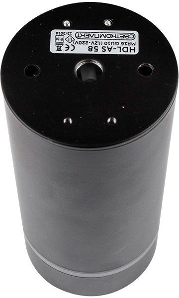 Світильник точковий Светкомплект HDL AS 58BK 50 Вт GU10 чорний 