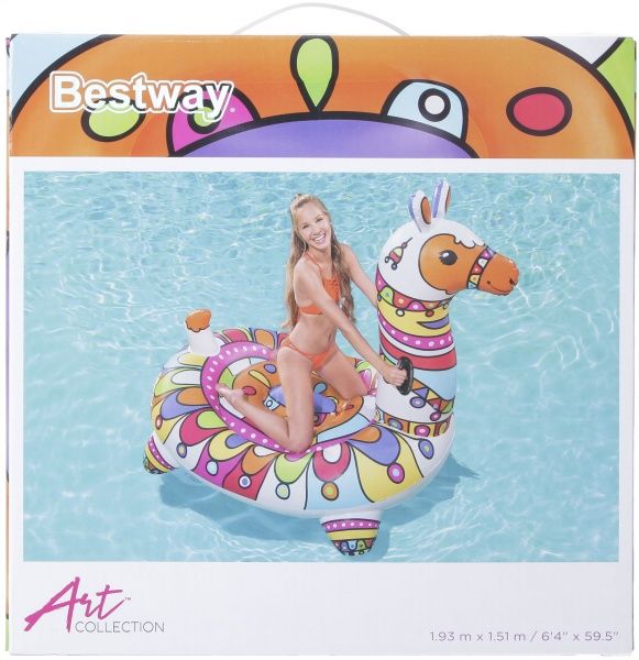 Матрац надувний Bestway Лама 193x151 см