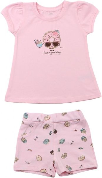 Костюм для дівчаток Фламінго р.74 рожевий 124-420 