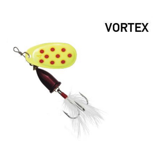 Блесна-вертушка Fishing ROI 5 г Vortex 1921 yellow