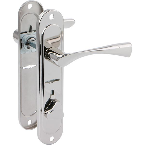 Ручка на планке BRUNO BR-42-L левый 42 мм никель