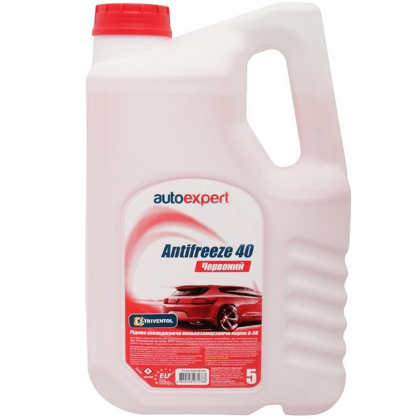 Антифриз AutoExpert - 38 красный 5 л
