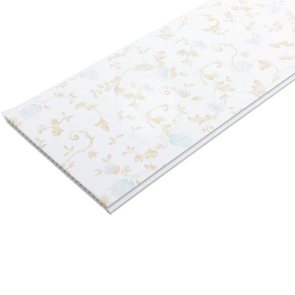 Панель ПВХ Riko Азалия зеленая 8х250х3000 мм