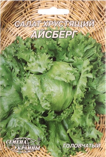 Семена Семена Украины салат хрустящий Айсберг 10 г