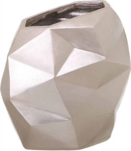 Ваза Авангард 24х14х23 см полирезина бежевый