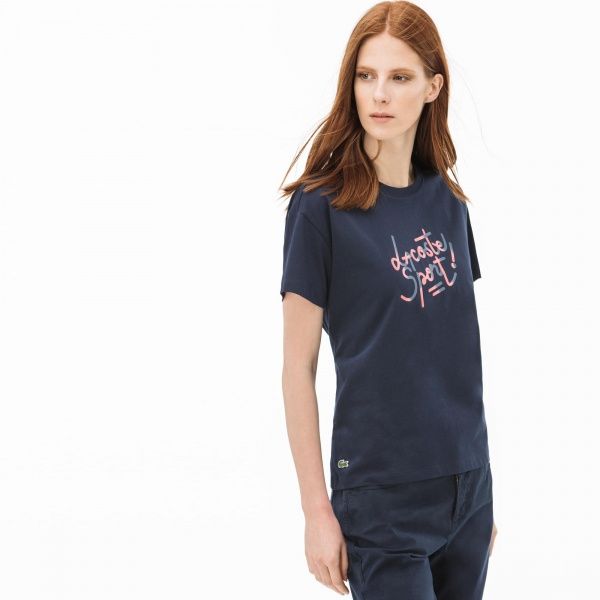 Футболка Lacoste TF34646WT 40 сірий