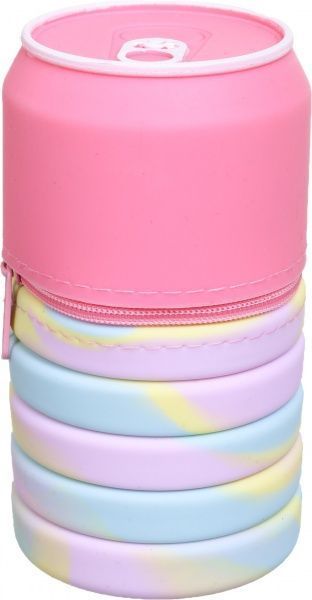 Пенал-тубус Кола 11х6,5/19х6,5 см рожевий