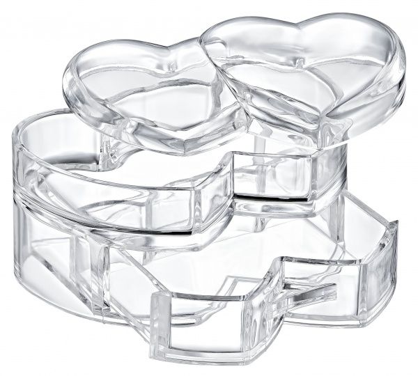 Органайзер настільний у формі серця з кришкою FT-009 BoxUp