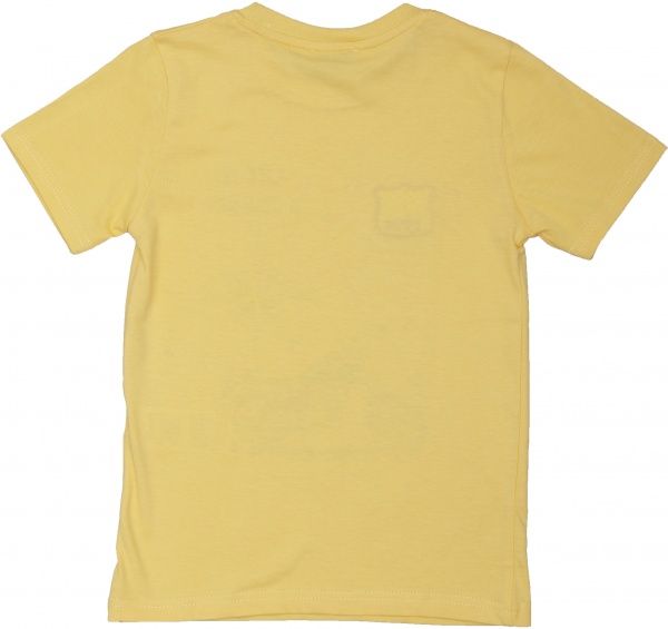 Футболка для мальчика ALG с мотоциклом №1 р.116 желтый 220622 