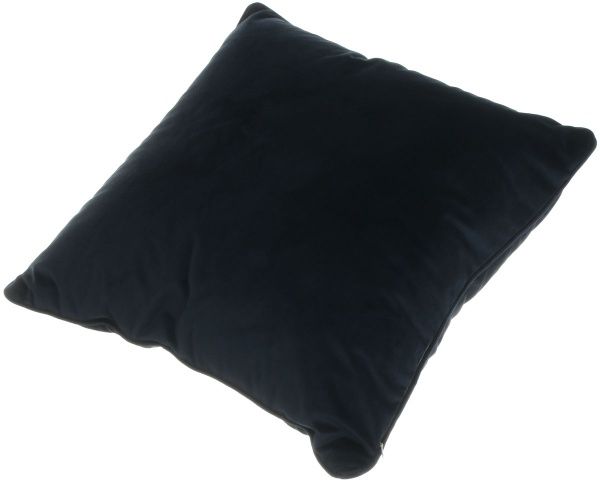 Подушка декоративная Велюр с кантом 45x45 см синий La Nuit 