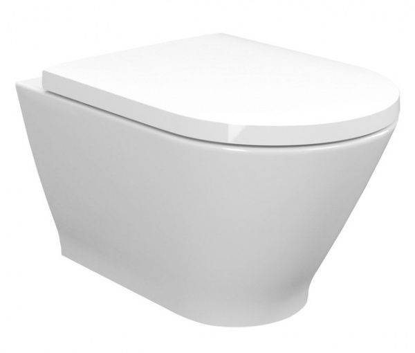 Унитаз подвесной Imprese Vyskov NewRimless i11333 с сиденьем slim soft-close