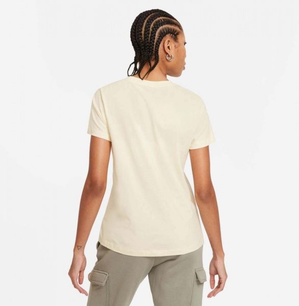 Футболка Nike W NSW TEE REG SS PKT NATURE DD1462-113 р.XS желтый