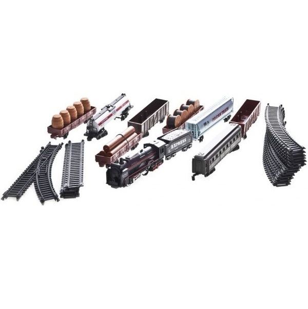 Игровой набор Big Motors Железная дорога с 9 вагонами 19033-8