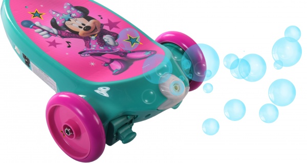 Электросамокат Disney Минни Маус с мыльными пузырями MS211
