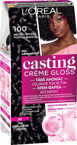 Краска Casting CASTING Creme Gloss №100 черная ваниль 160 мл