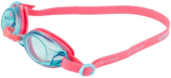 Очки для плавания Speedo 8-09298B981 Jet JU 8-09298B981 one size розовыйголубой