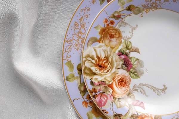 Тарелка обеденная Купаж Aura 230 мм Vittora