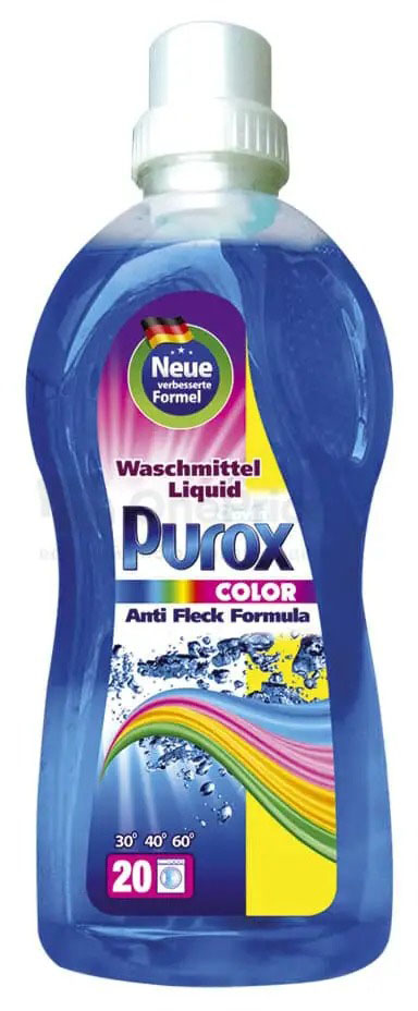 Гель для машинной стирки PUROX COLOR 1 л