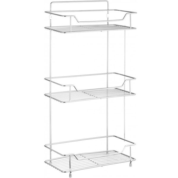 Полка Lemax 3-х уровневая ЕВА-5002 S/S для ванной комнаты 290х160х580 мм 