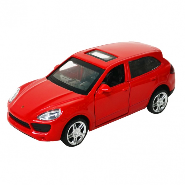 Машинка TechnoDrive 1:32 PORSCHE CAYENNE S красный) 250252