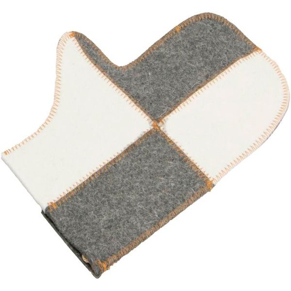 Рукавичка для сауны Sauna PRO Клетка A-064