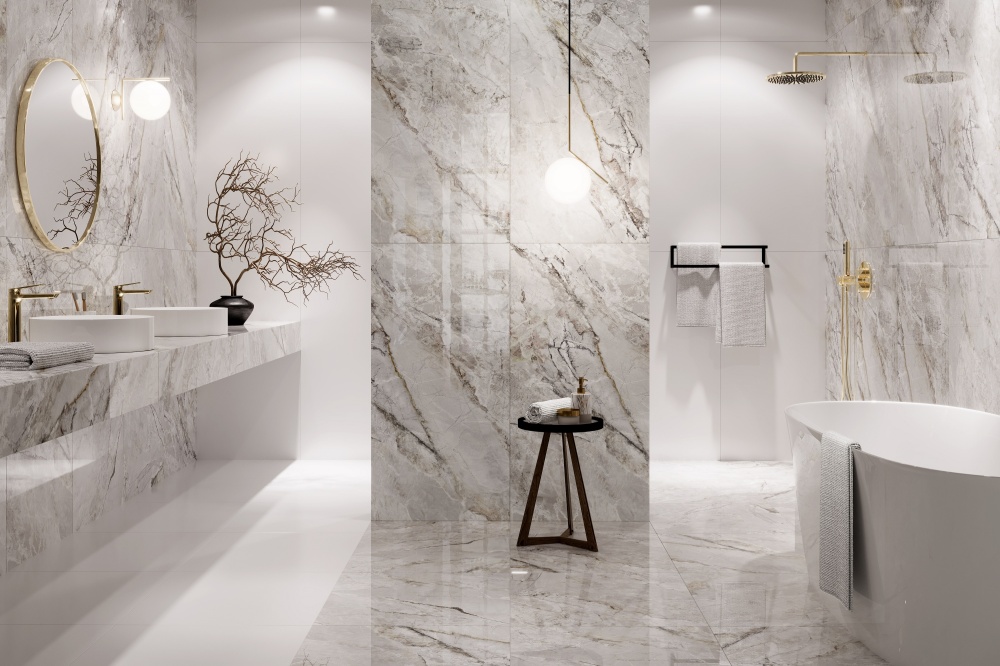 Плитка Allore Group Alpina Silver F P R Full Lappato 60x60 см