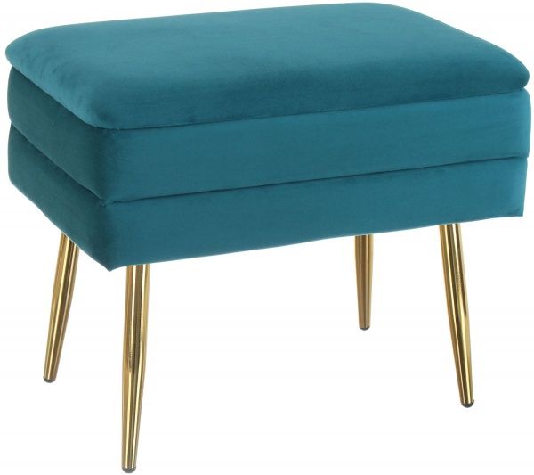 Скриня-пуф Yves 50х34,5х42см смарагд 