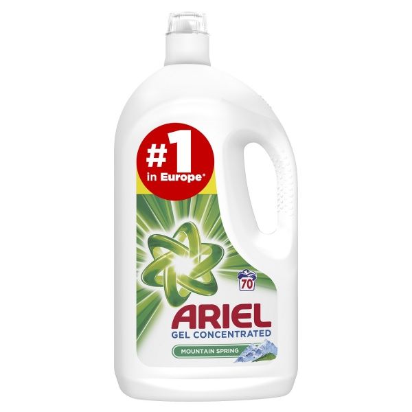 Гель для машинного та ручного прання Ariel Гірське Джерело 3,85 л
