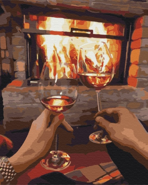 Картина по номерам Вечер для двоих BS51816 40x50 см Brushme 