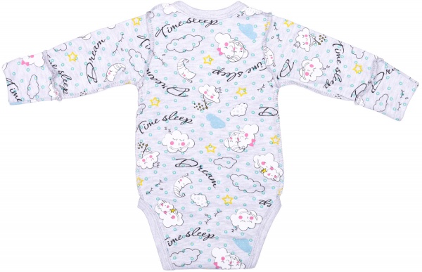 Комбинезон унисекс Фламинго р.56 меланж 433-005 