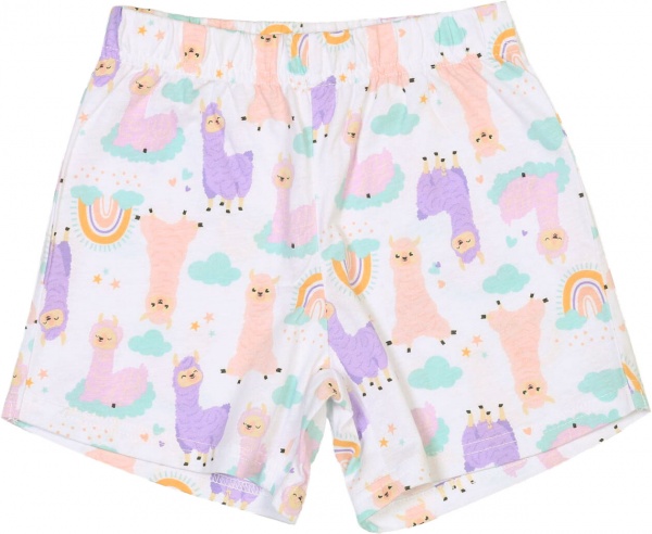 Піжама для дівчаток Funtime футболка+шорти р.98 різнокольоровий 