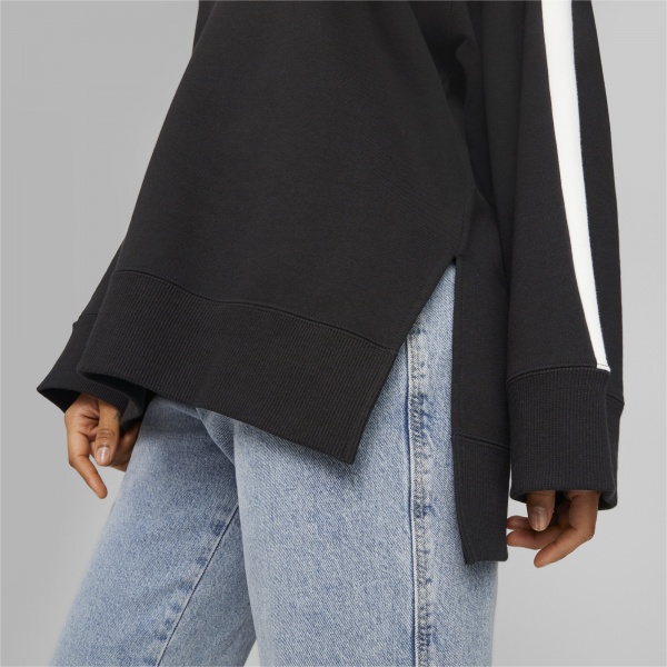 Світшот Puma T7 TREND 7ETTER V-NECK SWEATSHIRT TR 53950401 р. M чорний