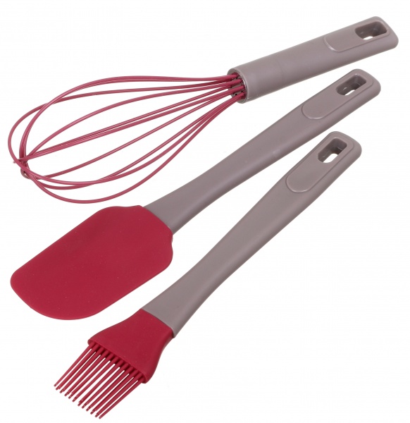 Набор кухонных принадлежностей Magic Ring бордовый 3шт. Flamberg Smart Kitchen